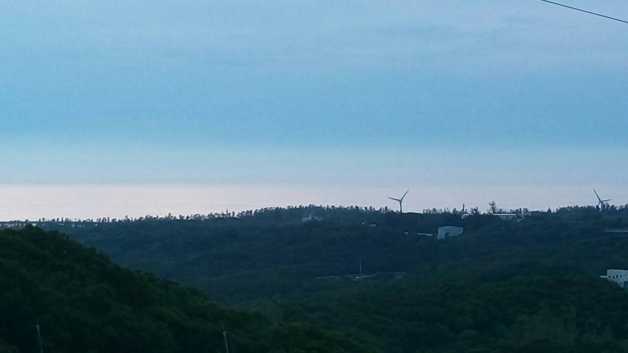 現場實景拍攝‧遙望風車