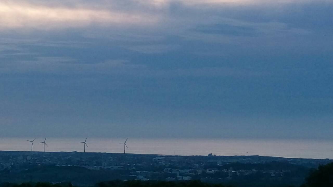 現場實景拍攝‧藍色大地